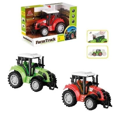 Tractor with Light and Sound - Green