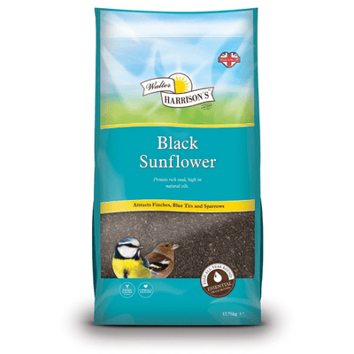 Walter Harrisons Black Sunflower Seeds - 12.75kg