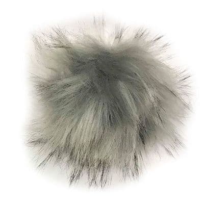 Woof Wear Hat Cover Attachable Pom-Pom - Silver