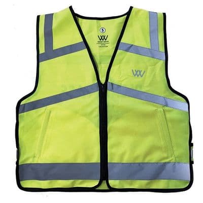 Woof Wear Junior Hi Vis Riding Vest - Yellow