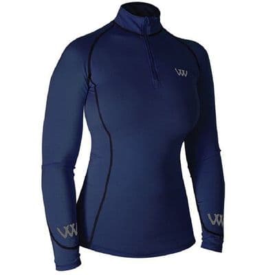Woof Wear Performance Riding Shirt - Navy
