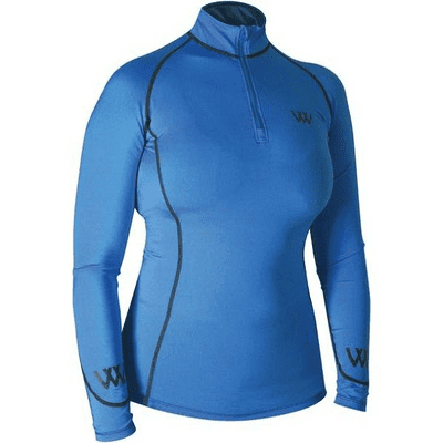 Woof Wear Performance Riding Shirt - Turquoise