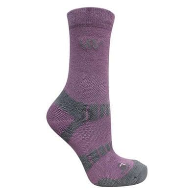 Woof Wear Short Bamboo Waffle Socks  - Heather (Pack of 2)