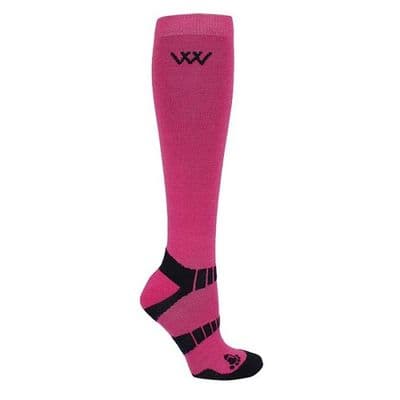 Woof Wear Winter Socks  - Pink (Pack of 2)