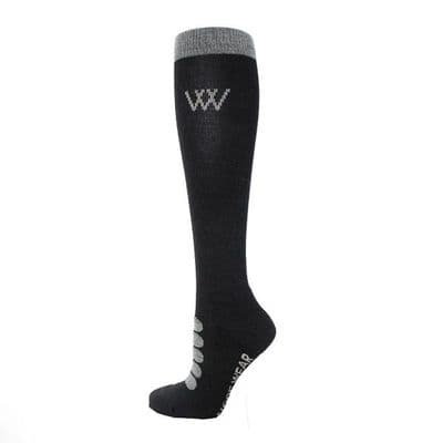 Woof Wear Winter Tech Socks - Black (Pack of Two)
