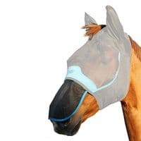 Woof Wear Woof Wears UV Nose Protector - Black/Turquoise