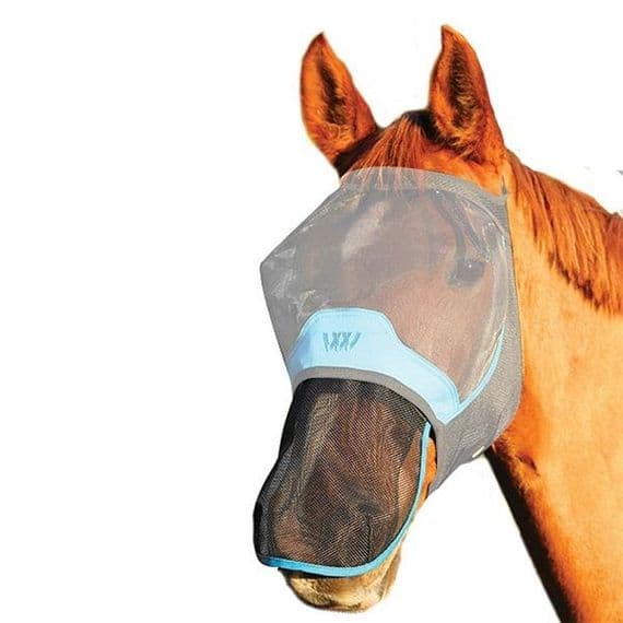 Woof Wear Woof Wears UV Nose Protector - Black/Turquoise