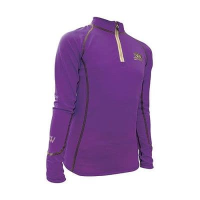 Woof Wear Young Rider Performance Riding Shirt - Ultra Violet
