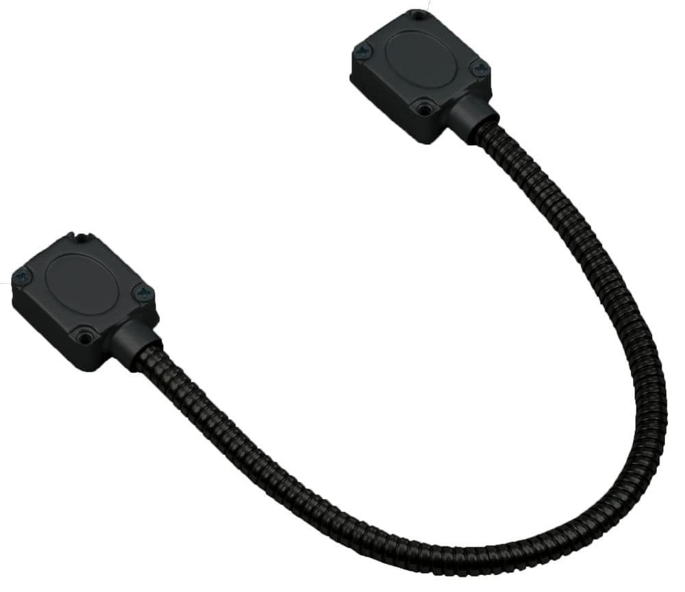 450mm Black Metal Door Loop