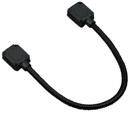 450mm Black Metal Door Loop