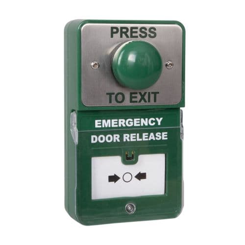 Exit Button With Emergency Door Release