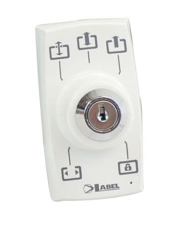 Label 5 Position Key Switch