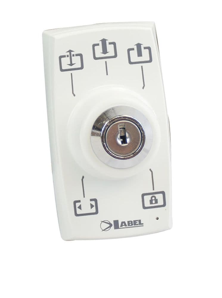 5 Position Button Label 5 Position Key Switch