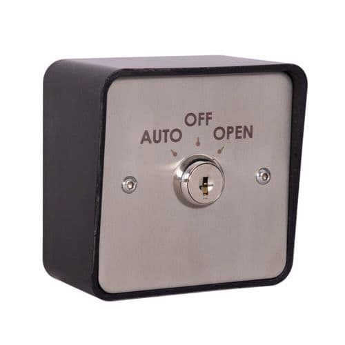 Latching 3 Position Key Switch