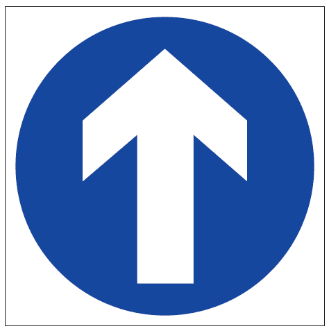 One Way Signage