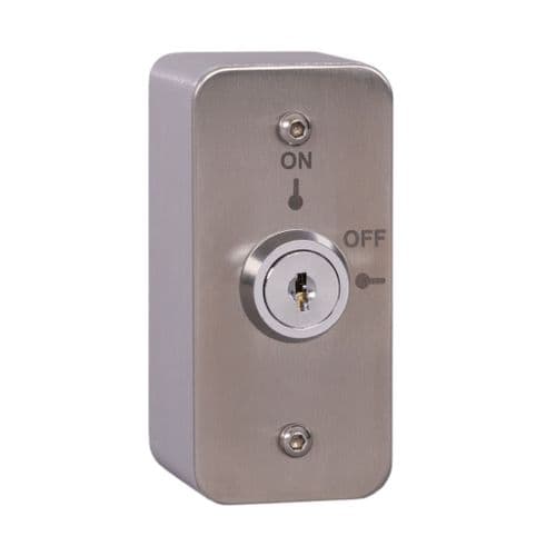 Stainless Steel 2 Position Key Switch