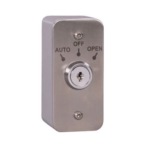 Stainless Steel 3 Position Key Switch