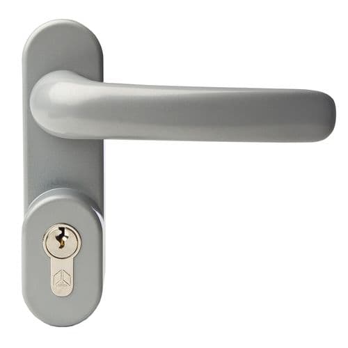 Strand Outside Access Lever Handle and Cylinder