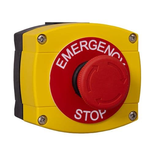 Surface Mount IP66 Emergency Stop Twist to Release Button