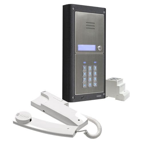 Videx 4000 Series 1 Way Audio and Keypad Kit
