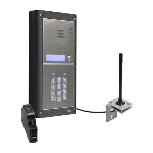 Videx 4G GSM 4000 Series 1 Way Audio kit with Keypad and Prox