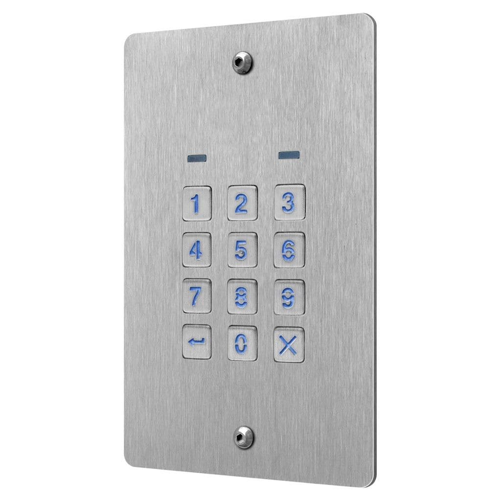 Videx Flush Illuminated 1000 Code Keypad