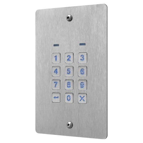 Videx Flush Illuminated 3 Code Keypad