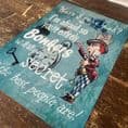 Alice in wonderland , Have I Gone Mad , Entirely Bonkers - Metal Wall Sign