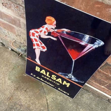 Balsam Aperitif Drink bottle - Metal Sign Plaque