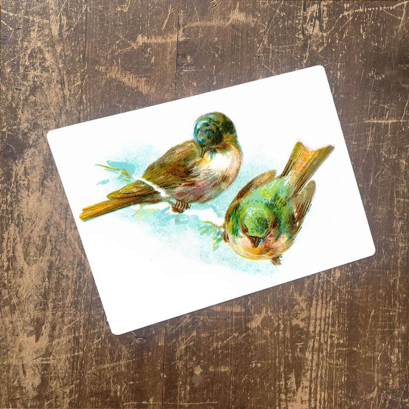 Birds Branch Botanical - Metal Botanical Wall Sign