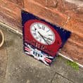 Clock Bp Garage Tin Sign Metal Sign Plaque