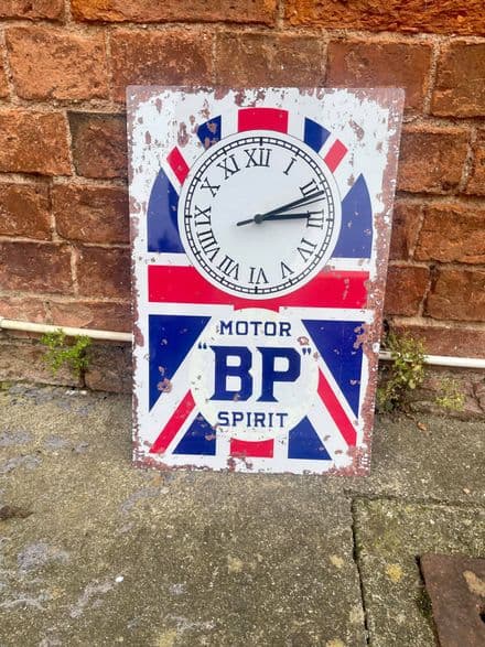 Clock BP Tin Sign Metal Sign Plaque 30x45cm (1)