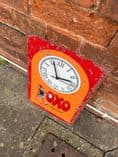 Clock oxo Tin Sign Metal Sign Plaque 30x45cm