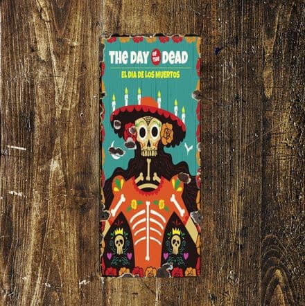 Day Of The Dead Skulls 2 - Metal Wall Sign