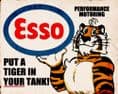 Esso Put a Tiger in Your Tank Preformance Motoring  - Metal Advertising Wall Sign