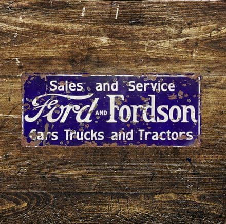Ford Fordson Service - Metal Wall Sign
