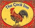 Home Pub Bar The Cock Inn Cockeral Metal Sign Humorous Plaque