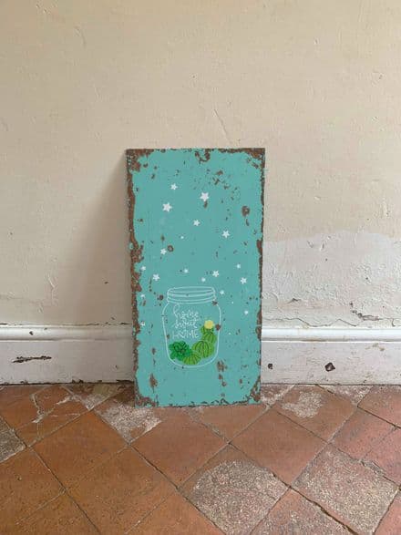 Home Sweet Home 24 Metal Wall Sign