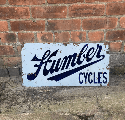 Humber Cycle - Metal Wall Sign