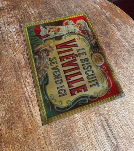 Le Biscuit Vieville Mirror - Mirroed Metal Wall Sign