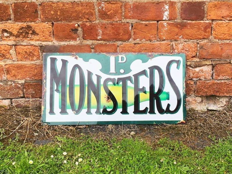 Monsters 24 Metal Wall Sign