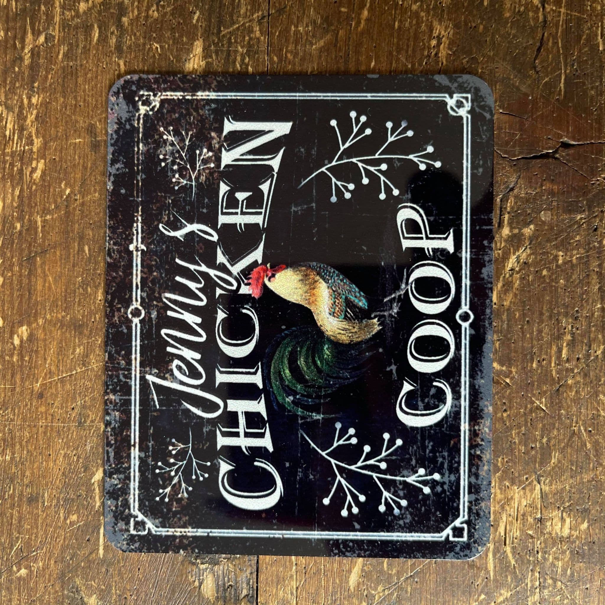 Gift For Yourself Personalized Cut Chicken Coop Sign Metal Chicken Sign ...