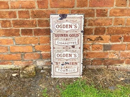 Ogden's Cigarettes 24 Metal Wall Sign