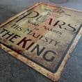 Pears Soap Makers To His Majesty The King - Metal Advertising Wall Sign