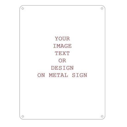 Personalised Any Design , Any Image, Any Text - Metal Personalised Art Wall Sign