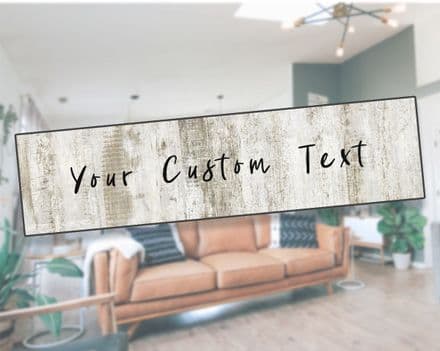 Personlised Custom Your Any Text Metal Sign Plaque
