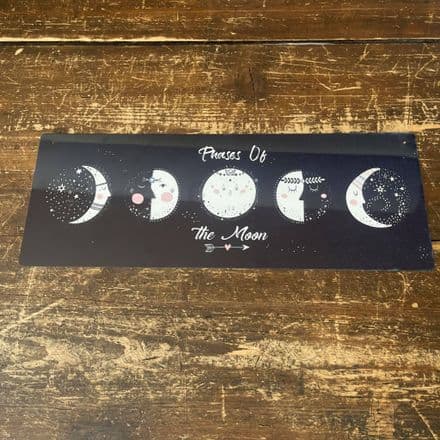 Phases Of The Moon - Nursery - Metal Vintage Wall Sign