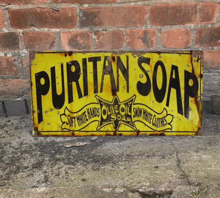 Puritan soap olive oil - Kitchen Metal Wall Sign