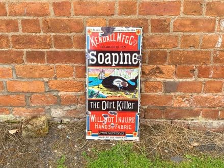 Soapine The dirt Killer 24 Metal Wall Sign