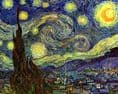 Vincent Van Gogh Starry Sky - Metal Fine Art Wall Sign